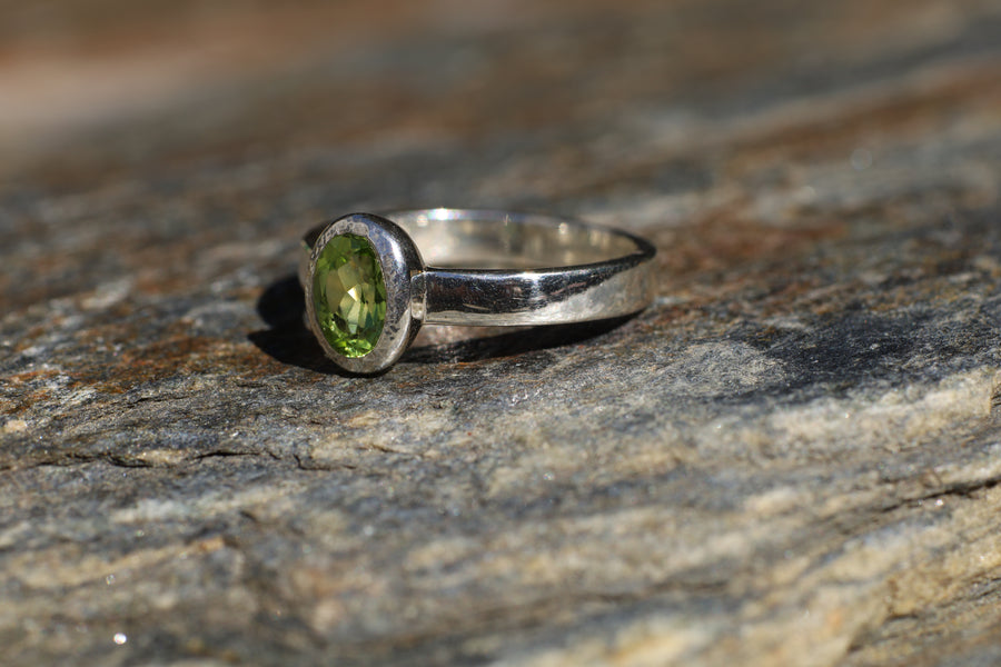 Sterling Silver Oval ring