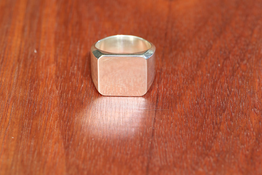 Large Emerald Signet
