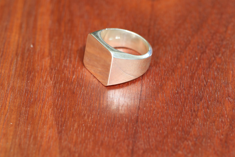 Large Emerald Signet
