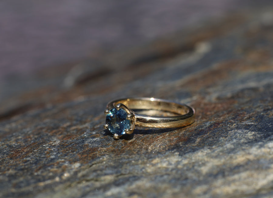 1.25ct Blue Sapphire Ring