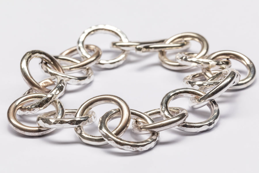3mm Handmade Sterling Silver Bracelet