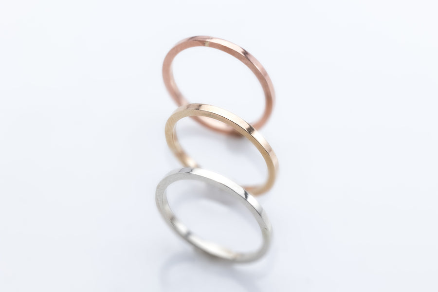 9ct Yellow Gold Stacker Ring