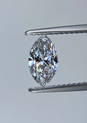 0.73ct Marquise White Diamond