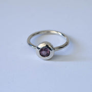 0.65ct Pink Sapphire Ring