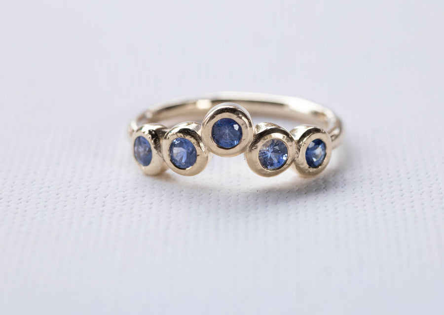 5 Sapphire Ring