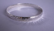 8mm Sterling Silver Bangle
